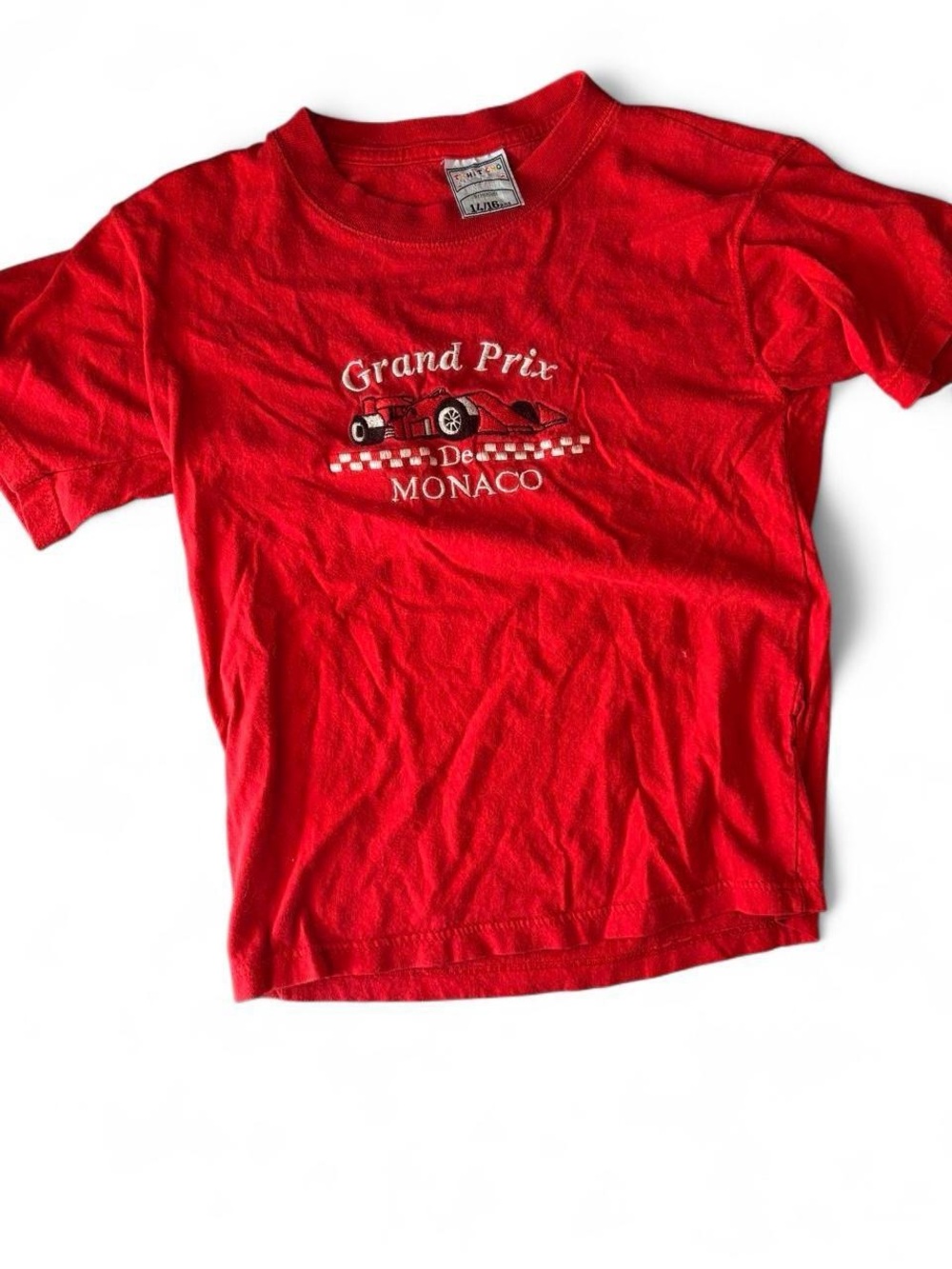 Grand Prix Monaco Red Kids T-Shirt